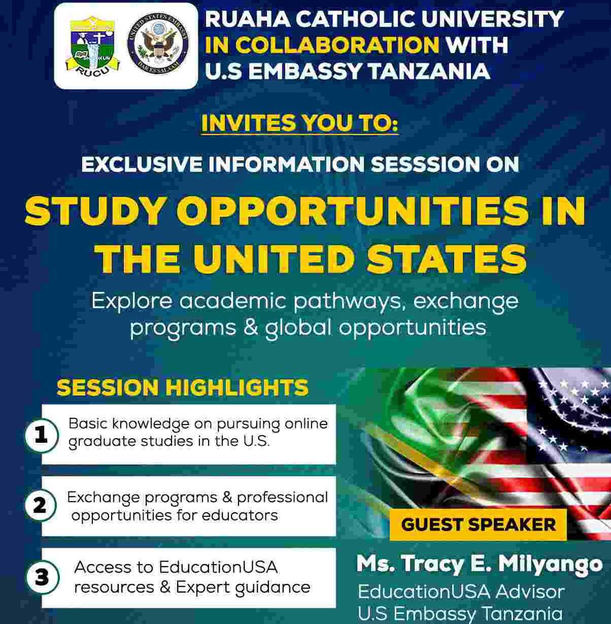 Study Opportunities in the United States 🇺🇸